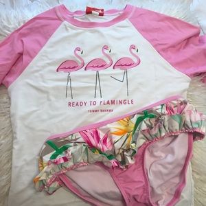 Girls swim suit set